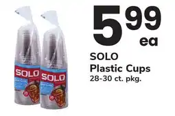 ACME SOLO Plastic Cups offer