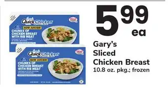 ACME Gary's Sliced Chicken Breast offer