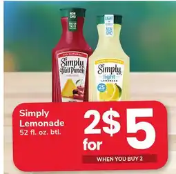 ACME Simply Lemonade offer