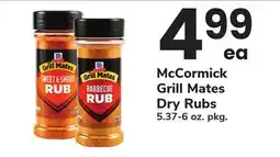 ACME McCormick Grill Mates Dry Rubs offer