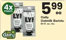 ACME Oatly Oatmilk Barista offer