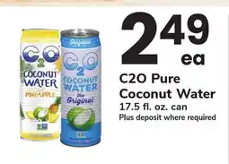 ACME C2O Pure Coconut Water offer