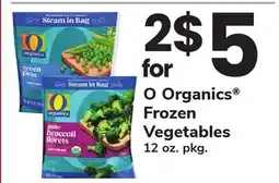 ACME O Organics Frozen Vegetables offer