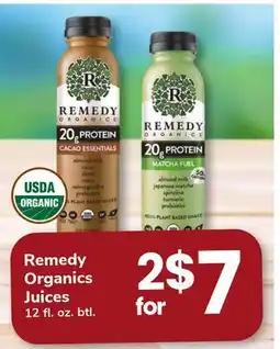 ACME Remedy Organics Juices offer