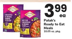 ACME Patak's Ready to Eat Meals offer
