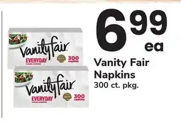 ACME Vanity Fair Napkins offer