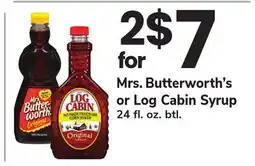 ACME Mrs. Butterworth's or Log Cabin Syrup offer