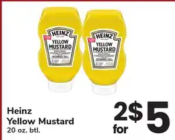 ACME Heinz Yellow Mustard offer