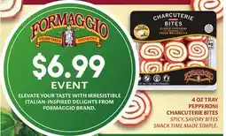 ACME 4 OZ TRAY PEPPERONI CHARCUTERIE BITES offer