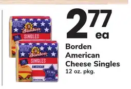 ACME Borden American Cheese Singles offer