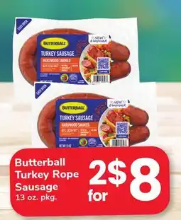 ACME Butterball Turkey Rope Sausage offer