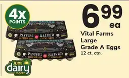 ACME Vital Farms Large Grade A Eggs offer