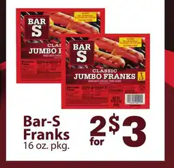 ACME Bar-S Franks offer
