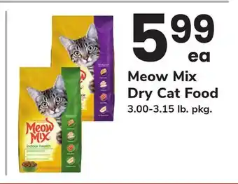 ACME Meow Mix Dry Cat Food offer