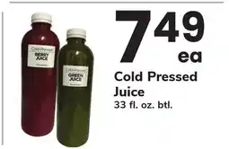 ACME Cold Pressed Juice offer