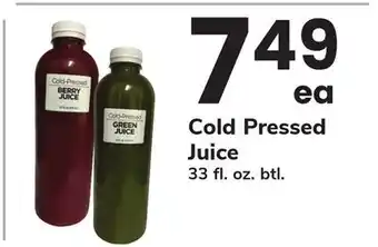 ACME Cold Pressed Juice offer