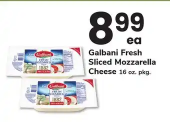 ACME Galbani Fresh Sliced Mozzarella Cheese offer