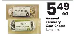 ACME Vermont Creamery Goat Cheese Logs offer