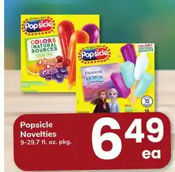 ACME Popsicle Novelties offer