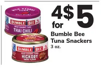 ACME Bumble Bee Tuna Snackers offer