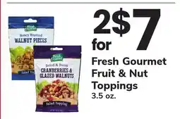 ACME Fresh Gourmet Fruit & Nut Toppings offer
