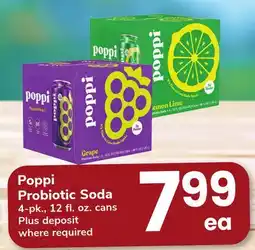 ACME Poppi Probiotic Soda offer