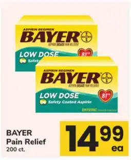 ACME BAYER Pain Relief offer