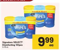 ACME Signature SELECT Disinfecting Wipes offer