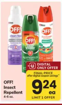 ACME OFF! Insect Repellent offer