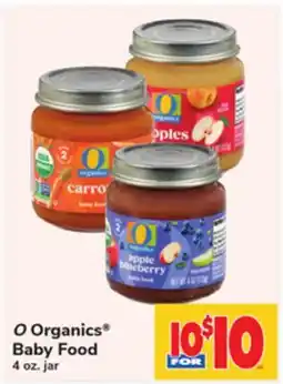 ACME O Organics Baby Food offer
