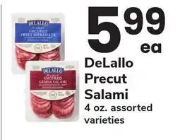ACME DeLallo Precut Salami offer