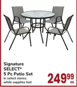 ACME Signature SELECT 5 Pc Patio Set offer
