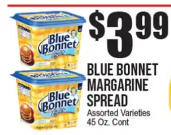 Extra Supermarket BLUE BONNET MARGARINE SPREAD offer