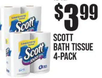 Extra Supermarket SCOTT BATH TISSUE offer