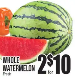 Extra Supermarket WHOLE WATERMELON offer