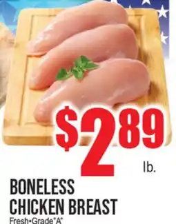Extra Supermarket BONELESS CHICKEN BREAST offer