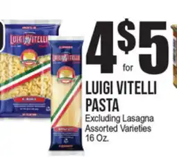 Extra Supermarket LUIGI VITELLI PASTA offer