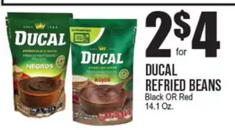 Extra Supermarket DUCAL REFRIED BEANS offer