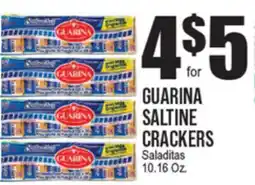 Extra Supermarket GUARINA SALTINE CRACKERS offer