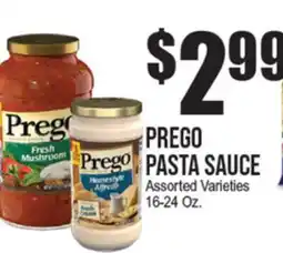 Extra Supermarket PREGO PASTA SAUCE offer