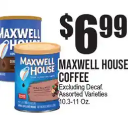 Extra Supermarket MAXWELL HOUSE COFFEE offer