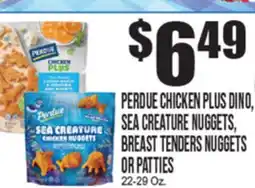 Extra Supermarket PERDUE CHICKEN PLUS DINQ, SEA CREATURE NUGGETS, BREAST TENDERS NUGGETS OR PATTIES offer