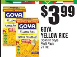 Extra Supermarket GOYA YELLOW RICE offer