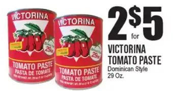 Extra Supermarket VICTORINA TOMATO PASTE offer
