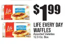 Extra Supermarket LIFE EVERY DAY WAFFLES offer