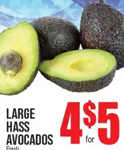 Extra Supermarket LARGE HASS AVOCADOS offer