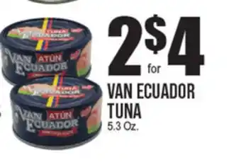 Extra Supermarket VAN ECUADOR TUNA offer