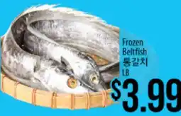Hmart Frozen Beltfish offer