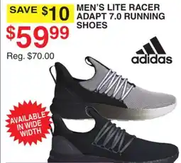 Dunham's Sports ADIDAS MEN'S LITE RACER ADAPT 7.0 RUNNING SHOES offer