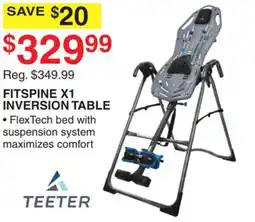 Dunham's Sports FITSPINE X1 INVERSION TABLE offer